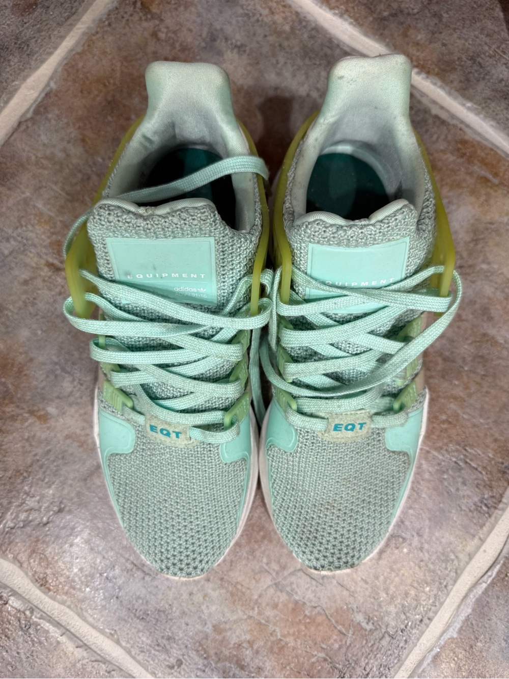 Adidas Turquoise Running Sneakers – Well Worn & Well Loved
